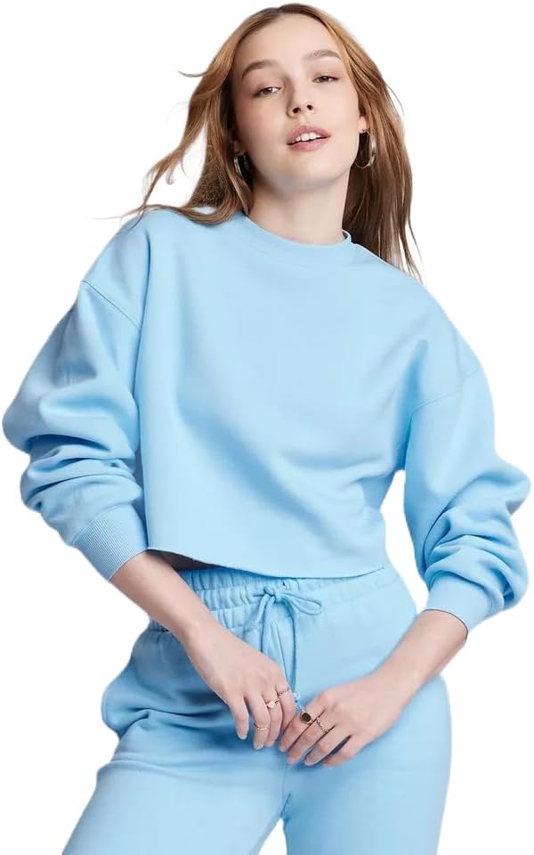 Wild Fable Women's Cropped Sweatshirt -